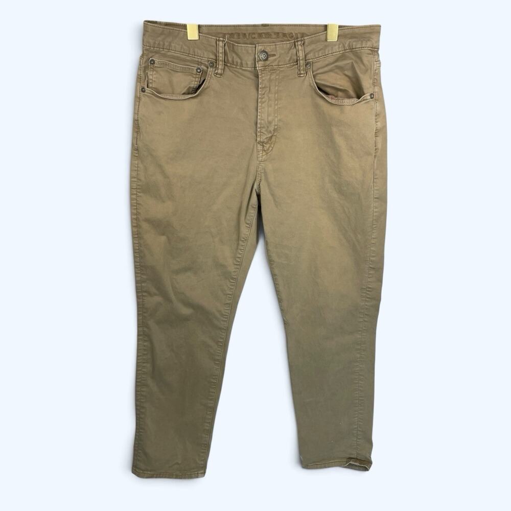American Eagle Men's Flex 5-pocket Chino Pants Khaki/Tan 34x30 (34x27)